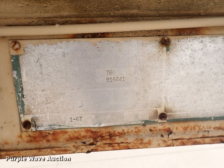 image for item DJ5608 1967 Military  tank trailer