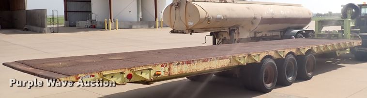 image for item DJ5609 1977 Load Craft IMP14T  tilt deck equipment trailer