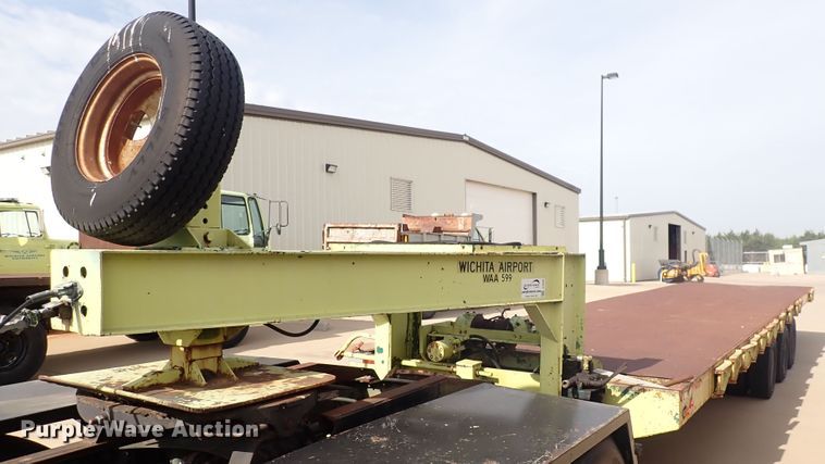 image for item DJ5609 1977 Load Craft IMP14T  tilt deck equipment trailer