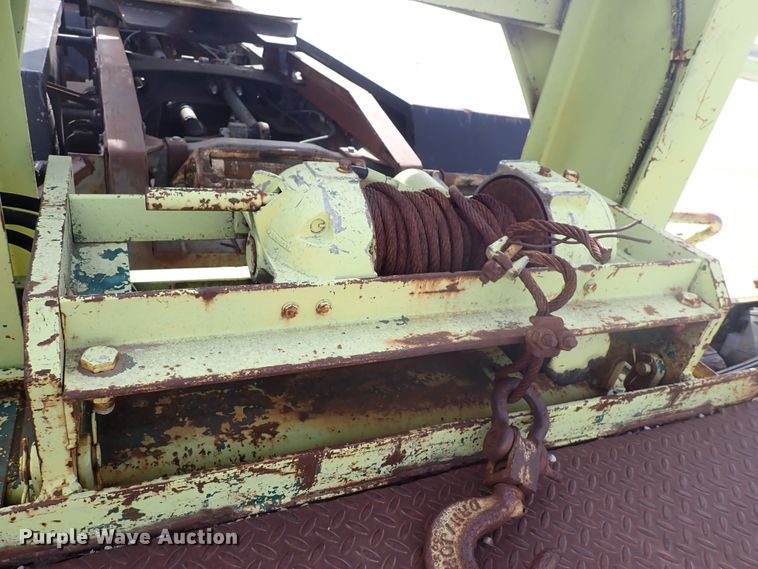 image for item DJ5609 1977 Load Craft IMP14T  tilt deck equipment trailer