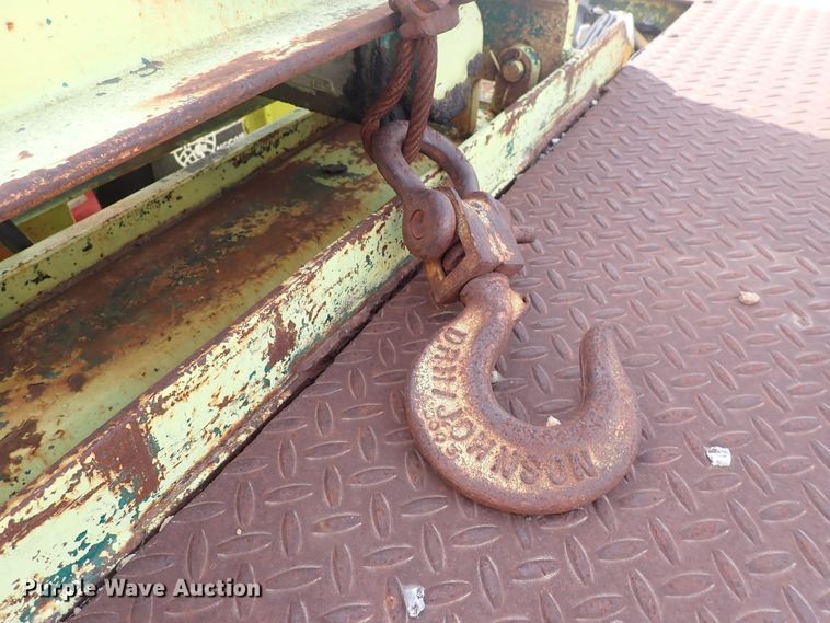 image for item DJ5609 1977 Load Craft IMP14T  tilt deck equipment trailer