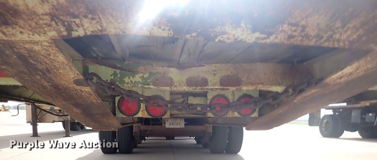 image for item DJ5609 1977 Load Craft IMP14T  tilt deck equipment trailer