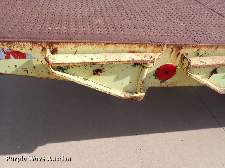 image for item DJ5609 1977 Load Craft IMP14T  tilt deck equipment trailer