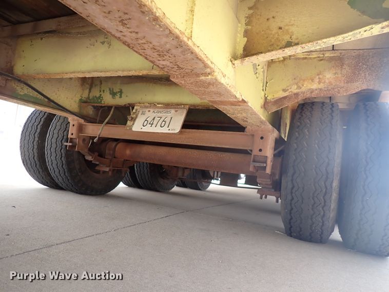 image for item DJ5609 1977 Load Craft IMP14T  tilt deck equipment trailer