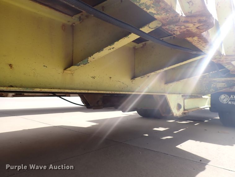 image for item DJ5609 1977 Load Craft IMP14T  tilt deck equipment trailer