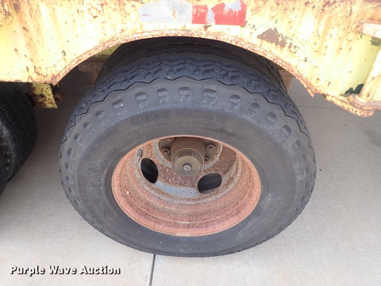 image for item DJ5609 1977 Load Craft IMP14T  tilt deck equipment trailer