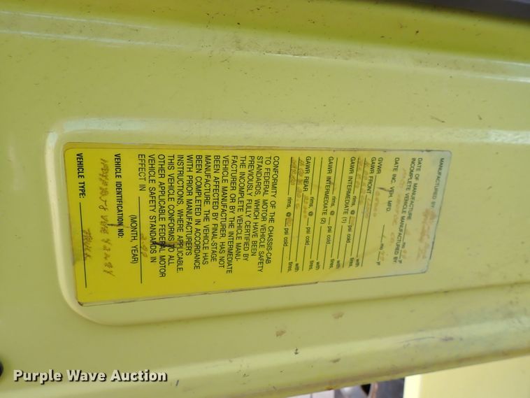 image for item DJ5612 1997 Ford F700  dump truck