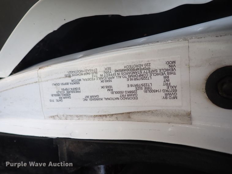 image for item DJ5617 2013 Ford E450 Super Duty  shuttle bus