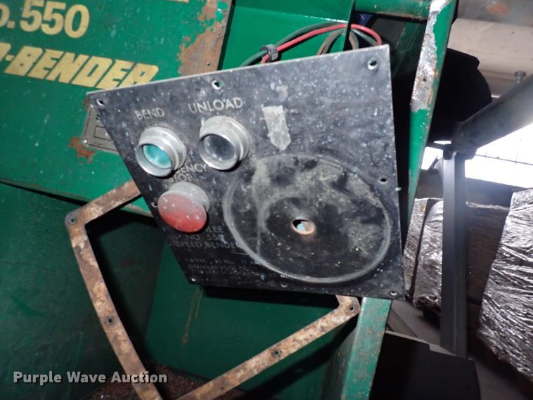 image for item IF9142 Greenlee 550 Speed Bender  pipe bender