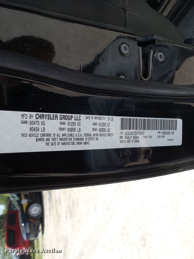 image for item DA7111 2013 Dodge Charger Police