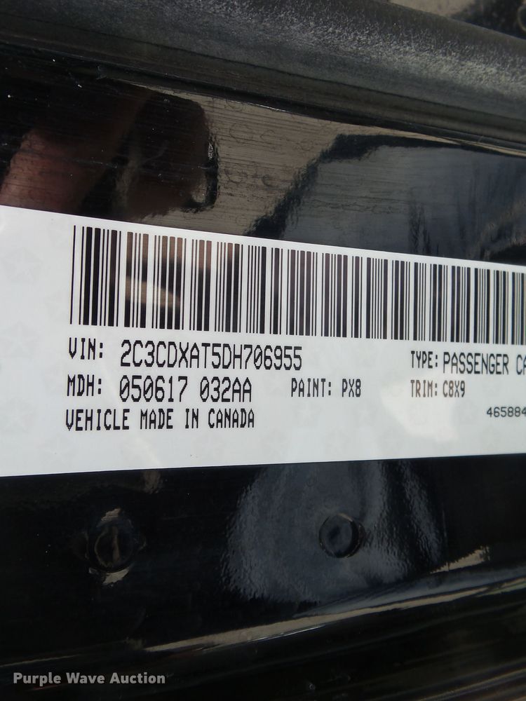 image for item DA7111 2013 Dodge Charger Police