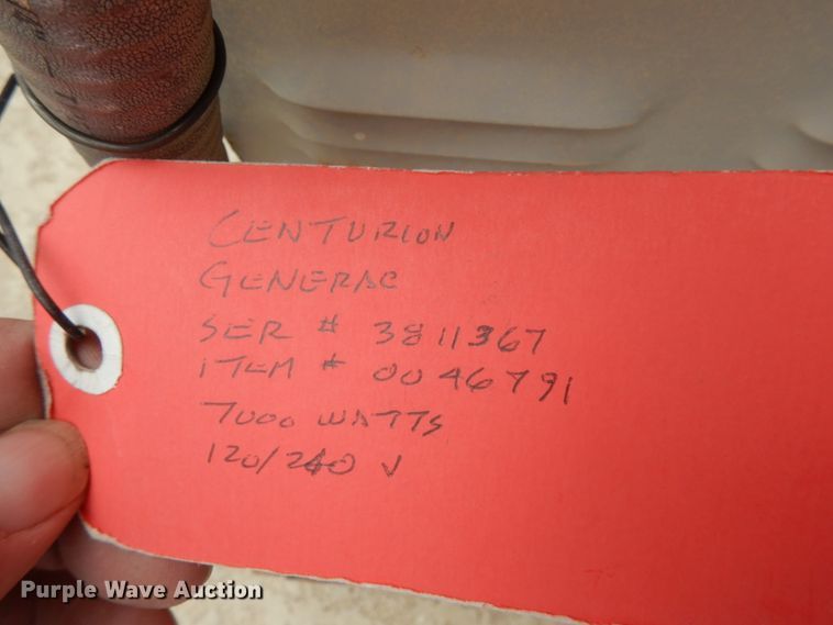 image for item DC2136 Generac Centurion  generator