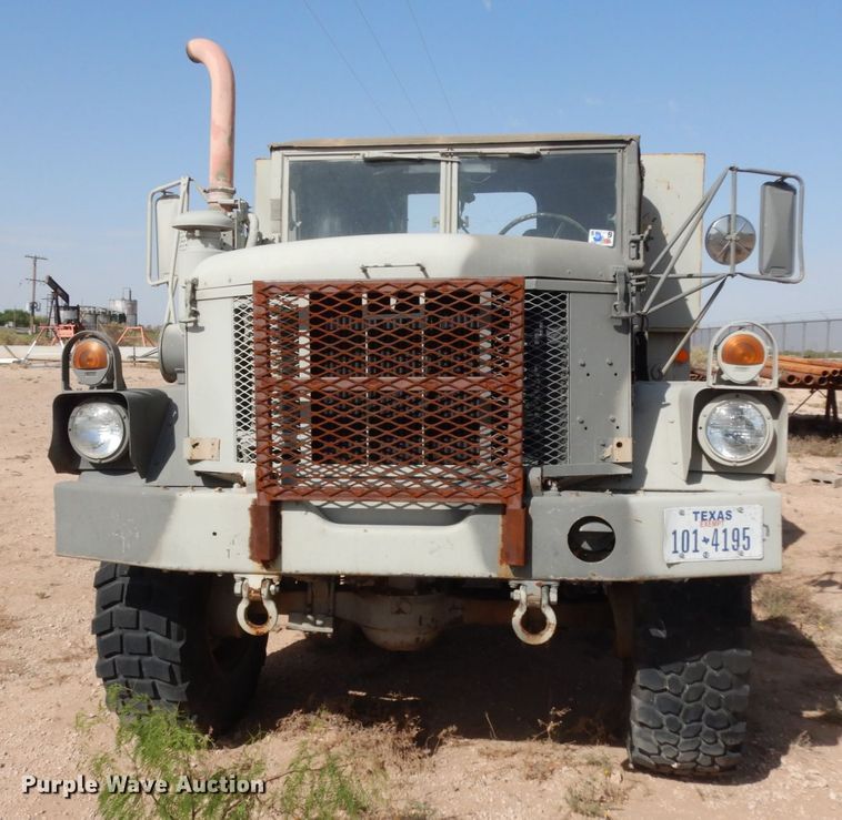 image for item DC2137 1993 Am General M35A3  flatbed truck