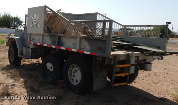 image for item DC2137 1993 Am General M35A3  flatbed truck