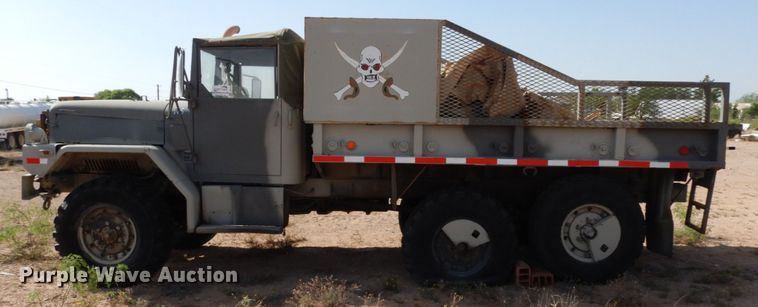 image for item DC2137 1993 Am General M35A3  flatbed truck