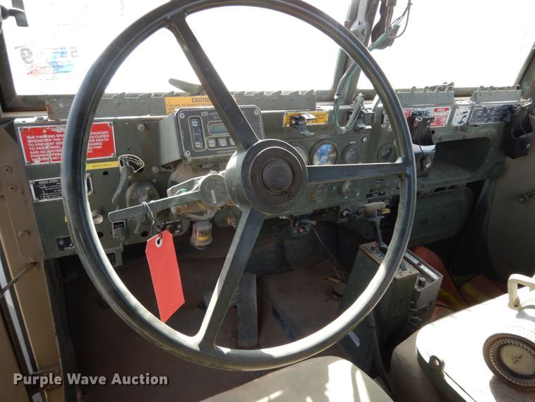 image for item DC2137 1993 Am General M35A3  flatbed truck