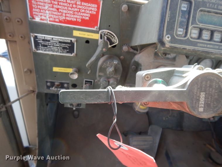 image for item DC2137 1993 Am General M35A3  flatbed truck