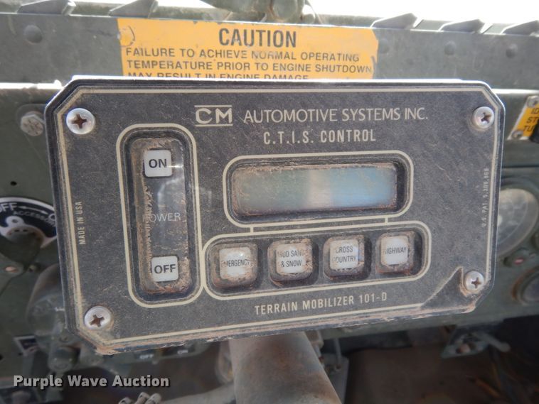 image for item DC2137 1993 Am General M35A3  flatbed truck