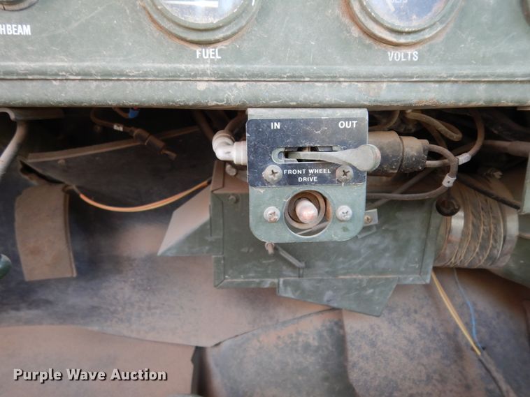 image for item DC2137 1993 Am General M35A3  flatbed truck