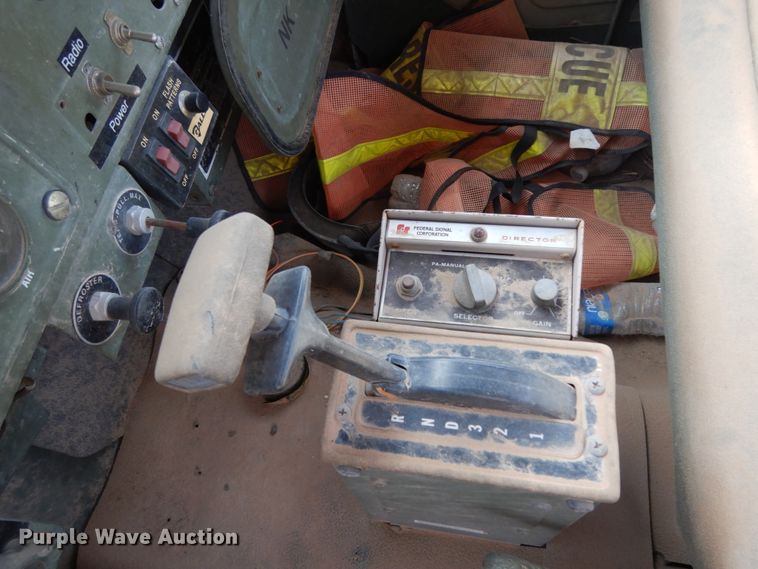 image for item DC2137 1993 Am General M35A3  flatbed truck