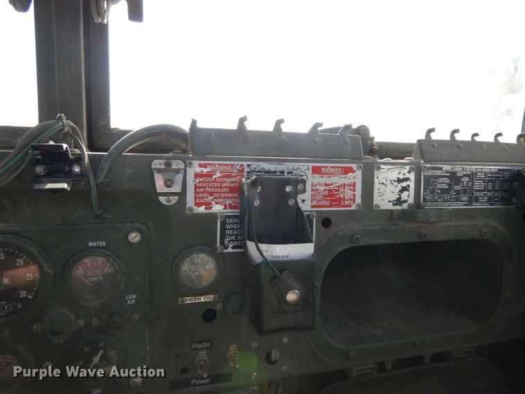 image for item DC2137 1993 Am General M35A3  flatbed truck