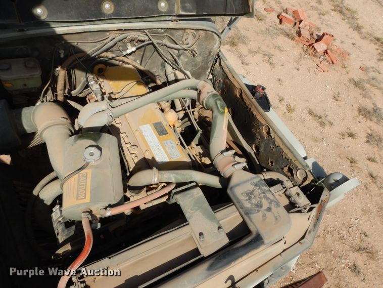 image for item DC2137 1993 Am General M35A3  flatbed truck