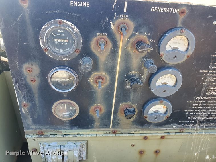 image for item DF5617 1968 U.S. Army SF-10.0MD  generator