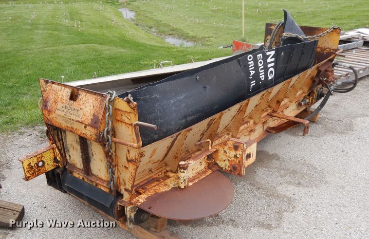 image for item DF6795 Lawton Equipment L8000  end gate spreader