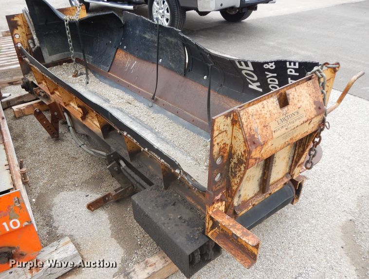 image for item DF6795 Lawton Equipment L8000  end gate spreader