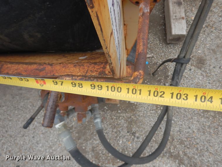 image for item DF6795 Lawton Equipment L8000  end gate spreader