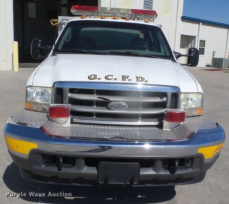 image for item DI5590 2002 Ford F550 Super Duty  Crew Cab brush fire truck