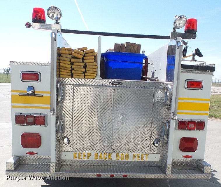 image for item DI5590 2002 Ford F550 Super Duty  Crew Cab brush fire truck