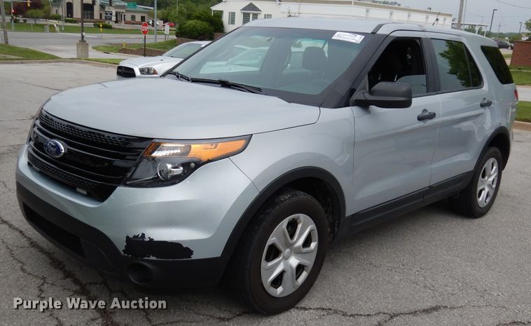 image for item DI6600 2015 Ford Explorer Police  SUV