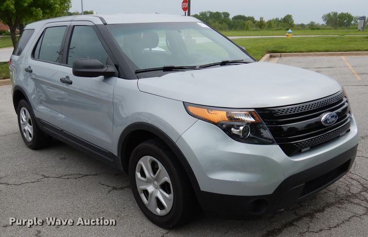 image for item DI6600 2015 Ford Explorer Police  SUV