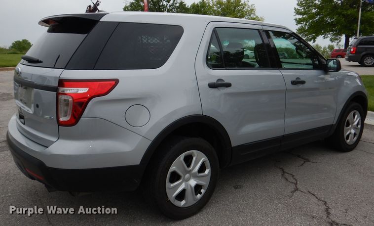 image for item DI6600 2015 Ford Explorer Police  SUV