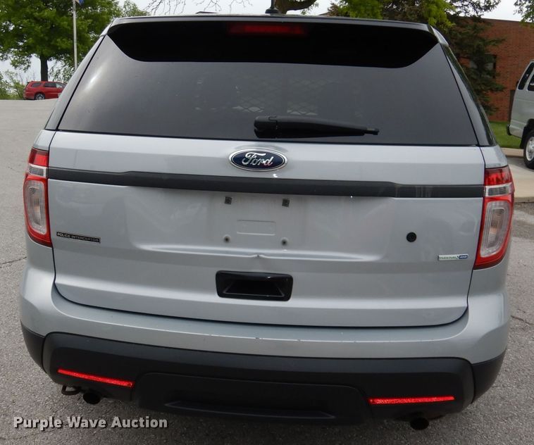 image for item DI6600 2015 Ford Explorer Police  SUV