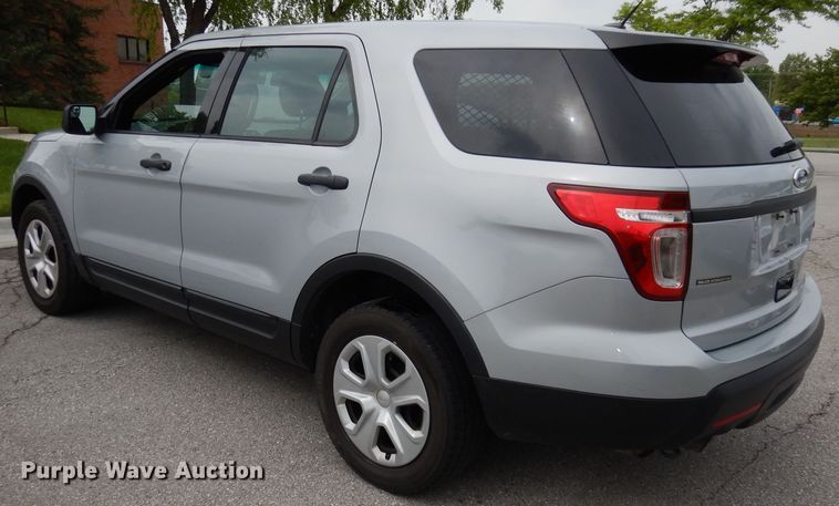 image for item DI6600 2015 Ford Explorer Police  SUV