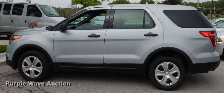 image for item DI6600 2015 Ford Explorer Police  SUV