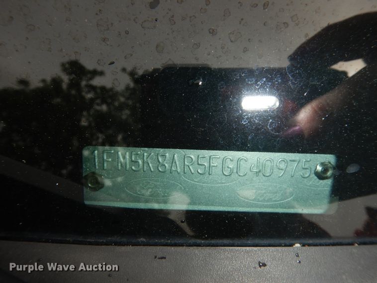 image for item DI6600 2015 Ford Explorer Police  SUV