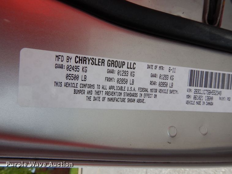 image for item DI6613 2011 Dodge Charger Police