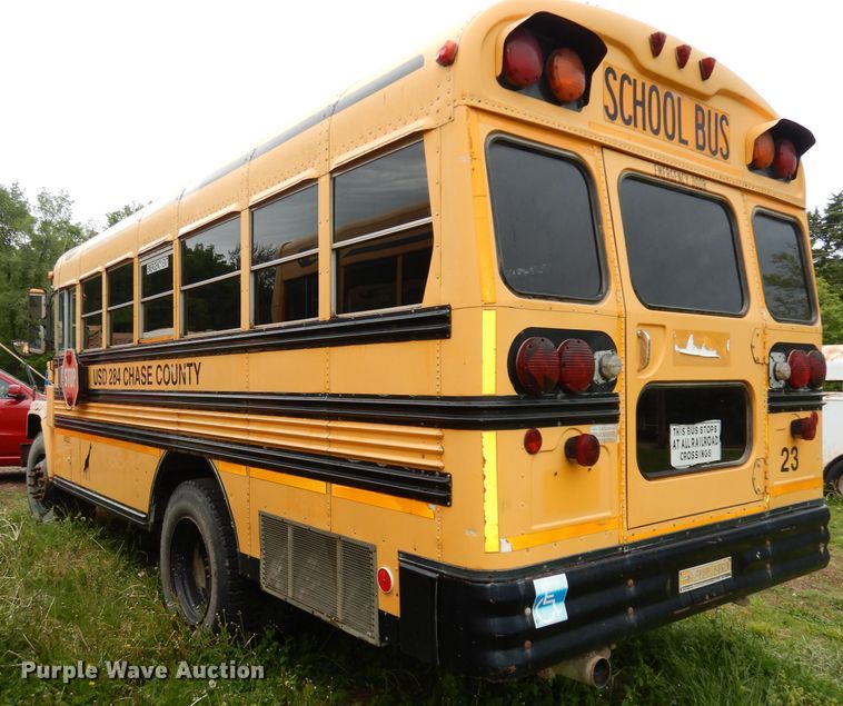 image for item DI6622 1998 Chevrolet Blue Bird  school bus