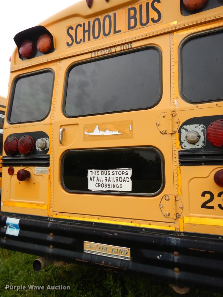 image for item DI6622 1998 Chevrolet Blue Bird  school bus