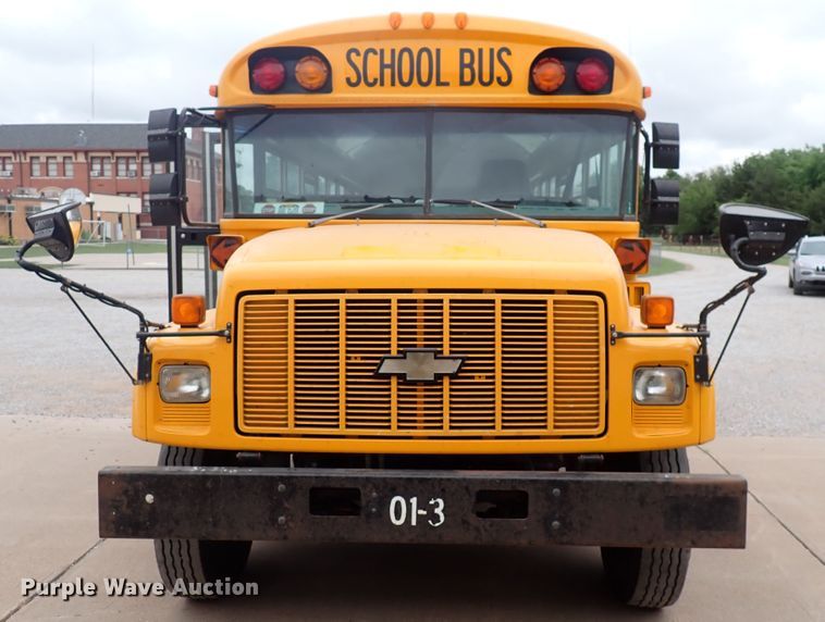 image for item DJ5728 2002 Chevrolet Bluebird  school bus