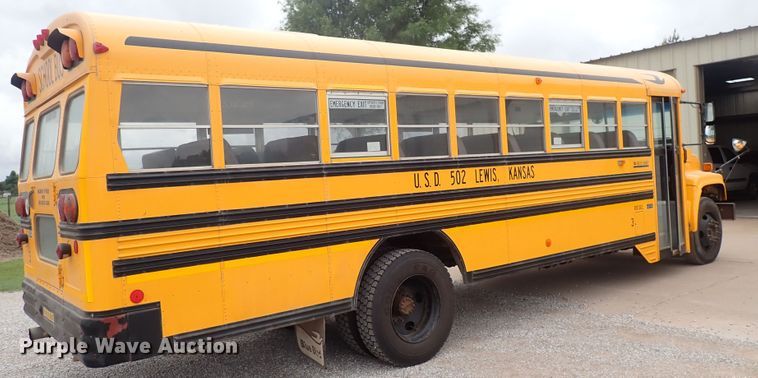 image for item DJ5728 2002 Chevrolet Bluebird  school bus
