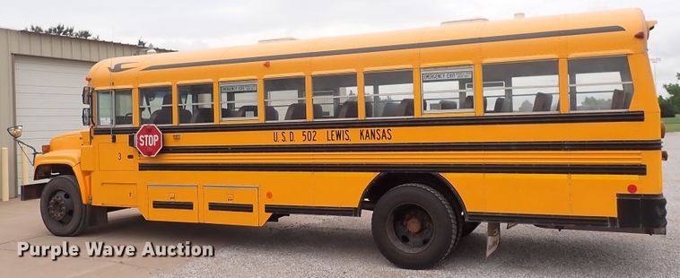 image for item DJ5728 2002 Chevrolet Bluebird  school bus