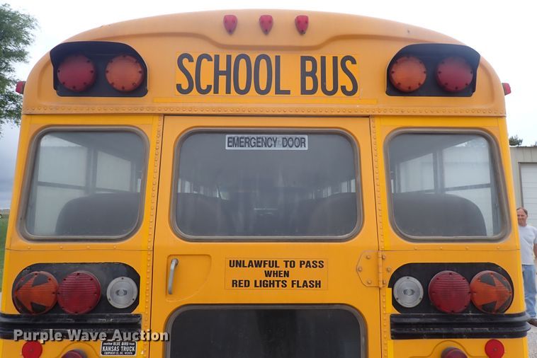 image for item DJ5728 2002 Chevrolet Bluebird  school bus
