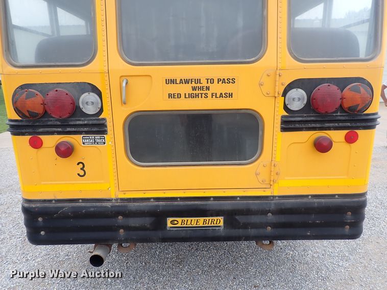 image for item DJ5728 2002 Chevrolet Bluebird  school bus