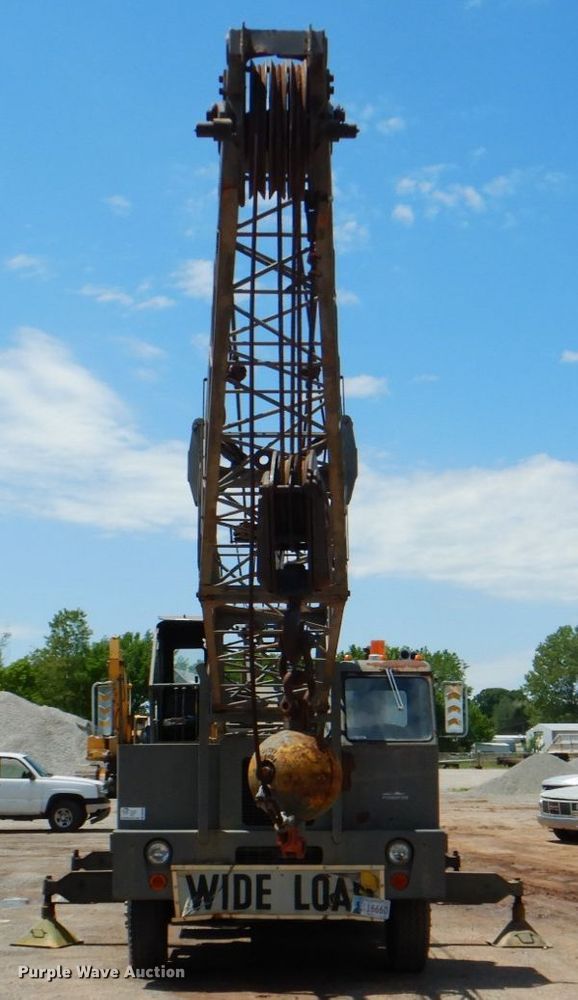 image for item DK5658 1978 Harnischfeger 325TC  truck crane