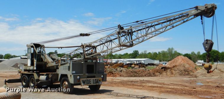 image for item DK5658 1978 Harnischfeger 325TC  truck crane