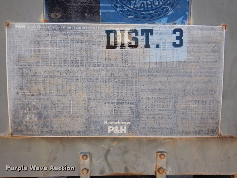 image for item DK5658 1978 Harnischfeger 325TC  truck crane